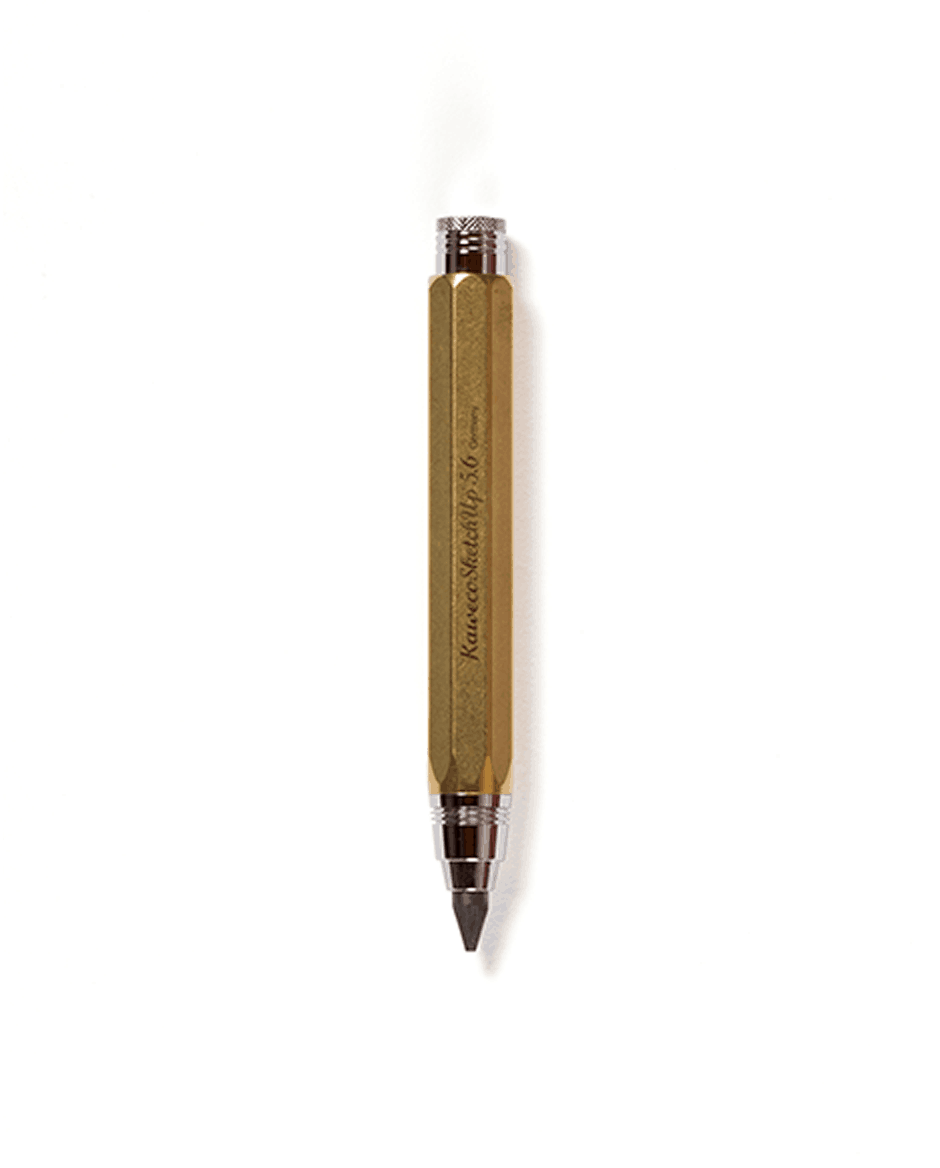 Kaweco Sketch up Brass Brass Pencil Mit 0 7/32in Mine 