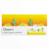 Desert sticky page markers