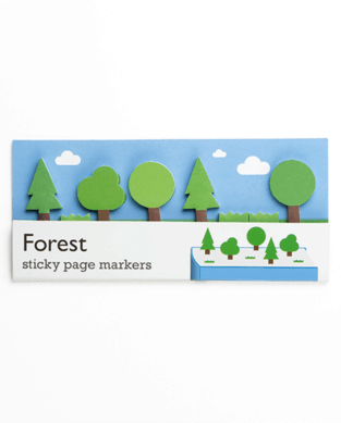 Forest sticky page markers