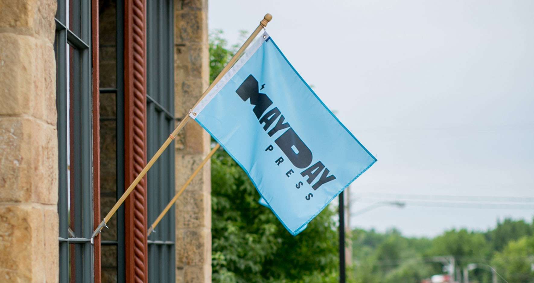 Mayday Press Flag