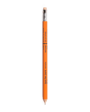 Orange French Days Tous les Jours Mechanical Pencil
